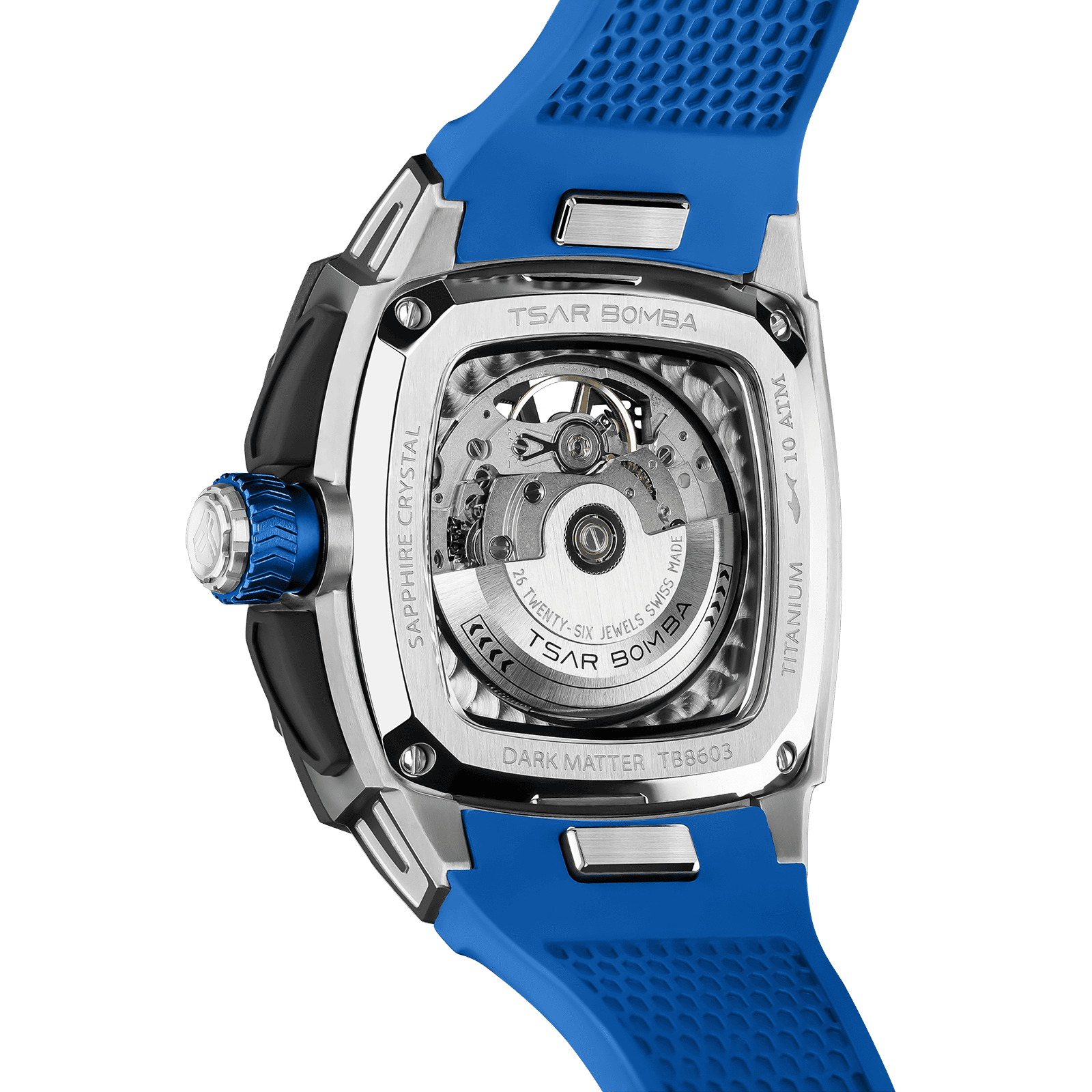 TSAR BOMBA Dark Matter 3 Carbon Fiber -Interchangeable Automatic Watch