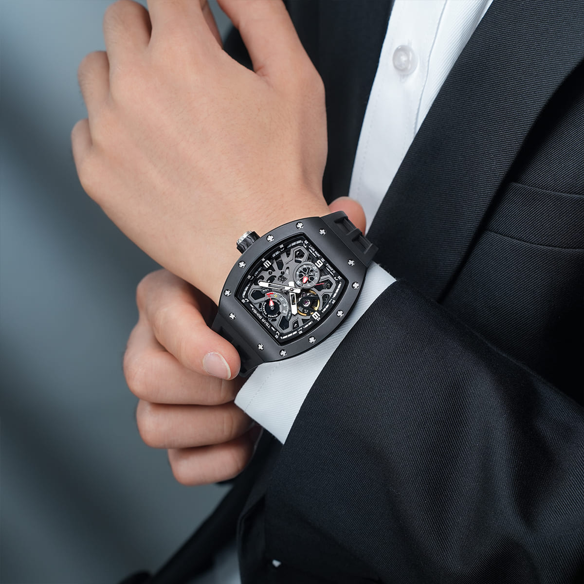 TSAR BOMBA Elemental-Automatic Watch TB8212