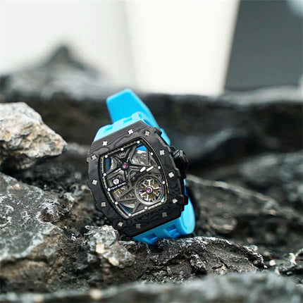 TSAR BOMBA Elemental-Carbon Fiber Automatic Watch TB8209CF