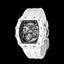 TSAR BOMBA Ceramic Automatic Waterproof Watch TB8208C White Black