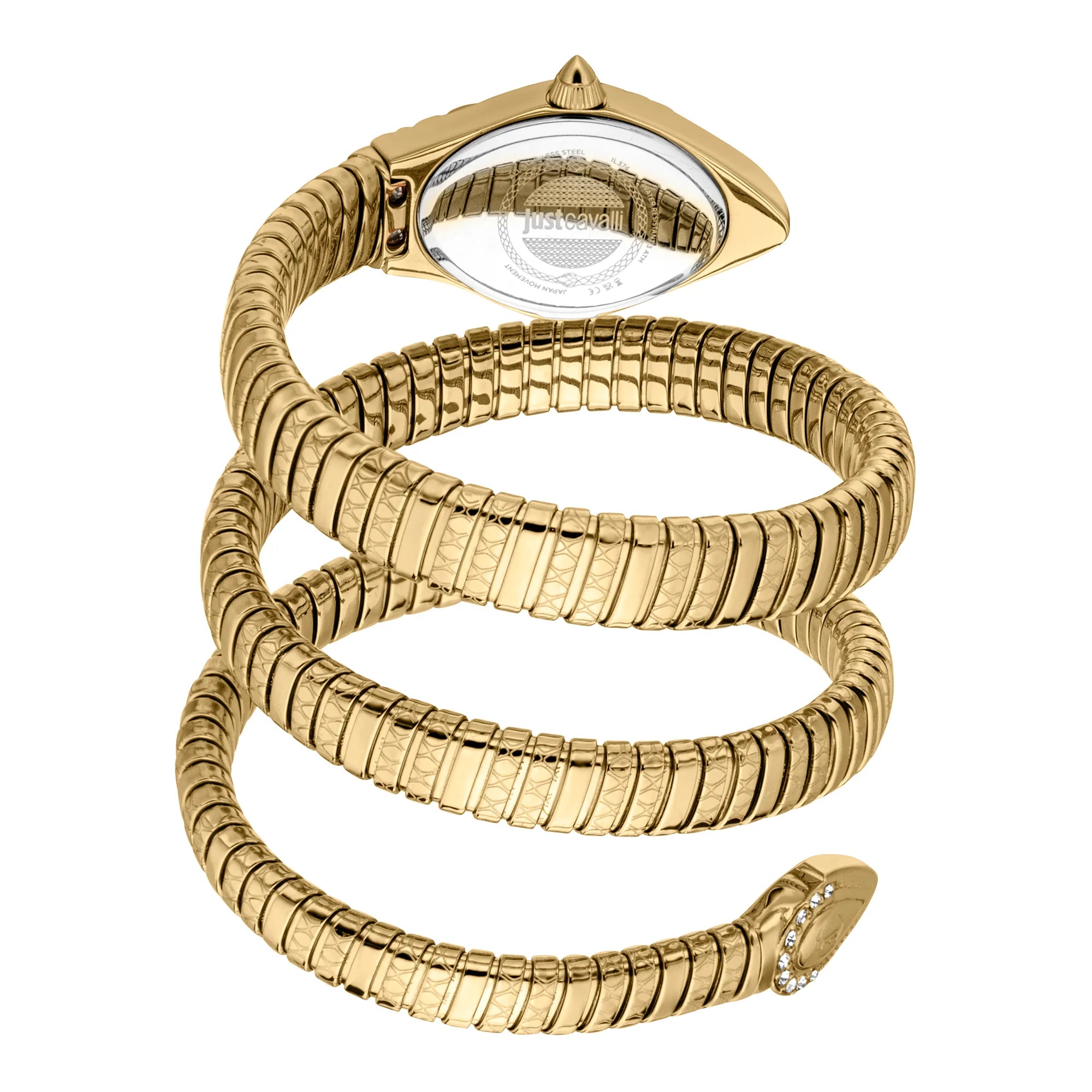 Just Cavalli Signature Snake Aurela Yellow Gold Green image 1