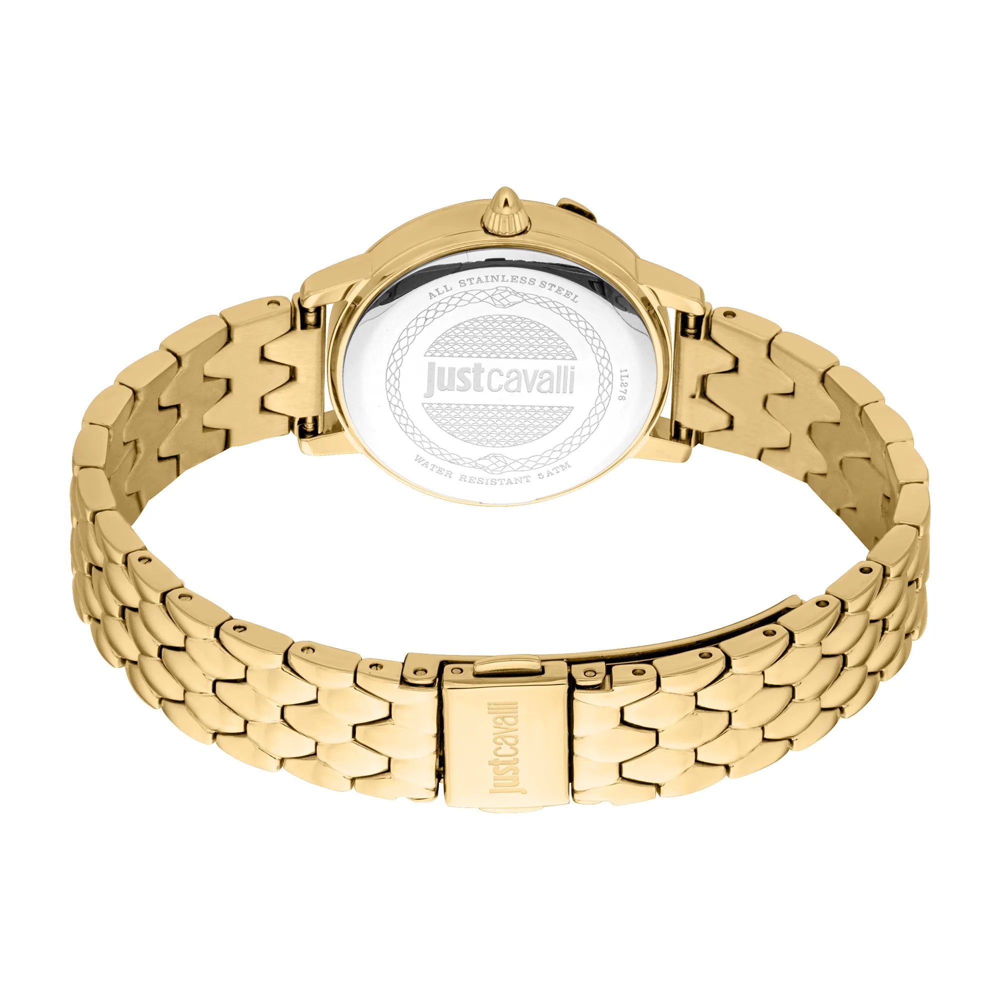 Just Cavalli SET Viperized Yellow Gold Silver MOP image 1