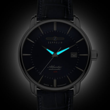 ZEPPELIN Men's Atlantic Automatic 60h Date Watch 84603 image 1