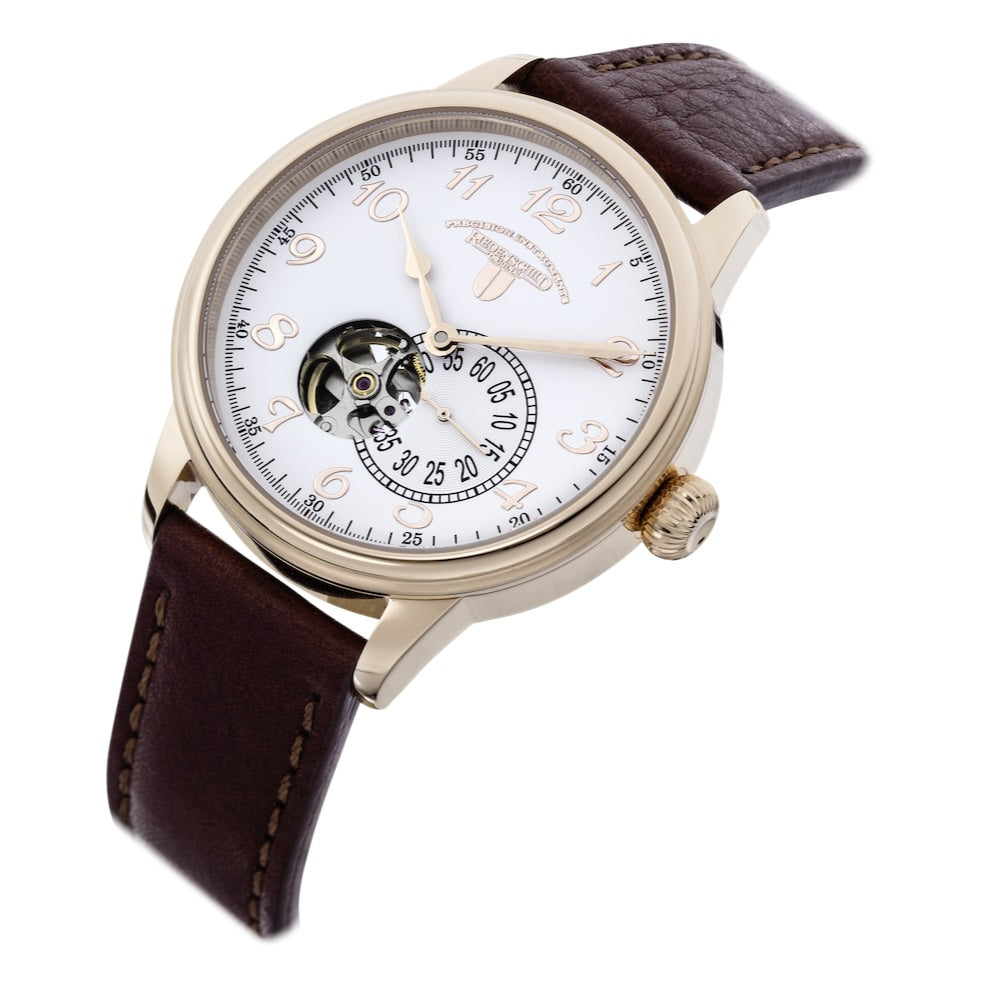 RIEDENSCHILD PRECISION INSRUMENTS GERMANY Automatic Reich II Power Reserve Watch Rose Gold image 3