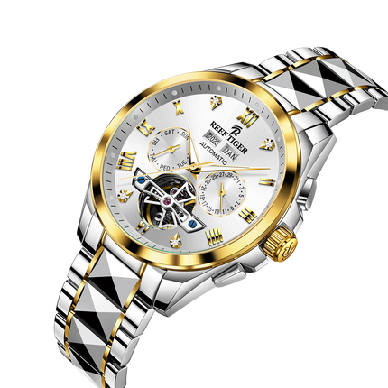 Reef Tiger Men's Classic Motion Day Date Automatic Watch RGA8235 image 1