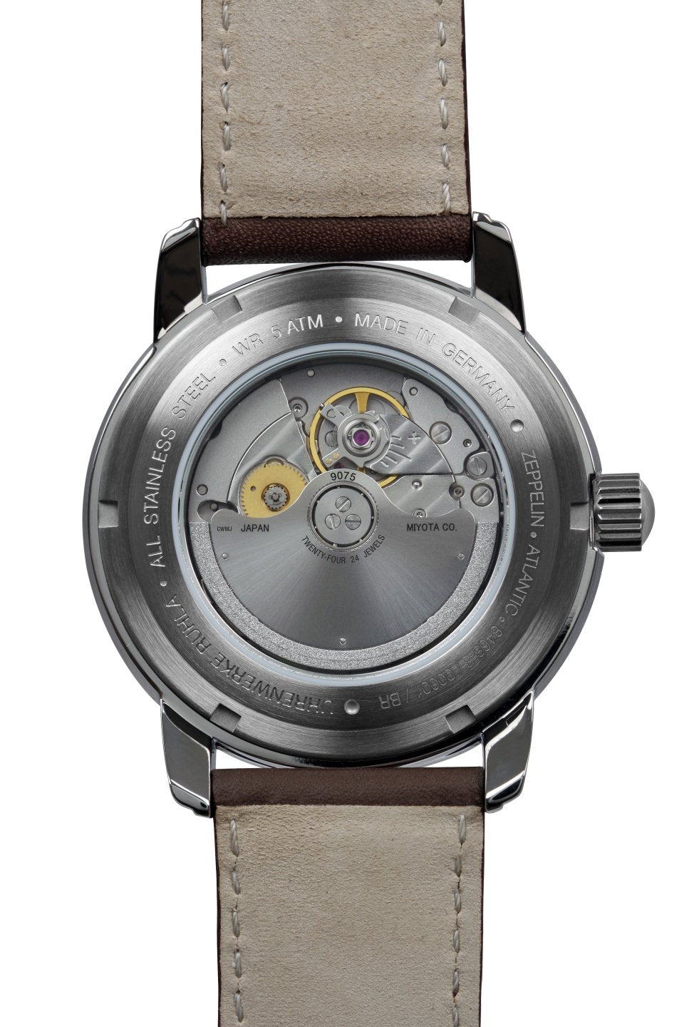 ZEPPELIN Atlantic Automatic GMT Date Watch Navy Blue 84681 image 1