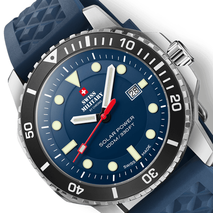 Swiss Military SMS34102.04-Swiss Solar Sports Watch Blue image 1