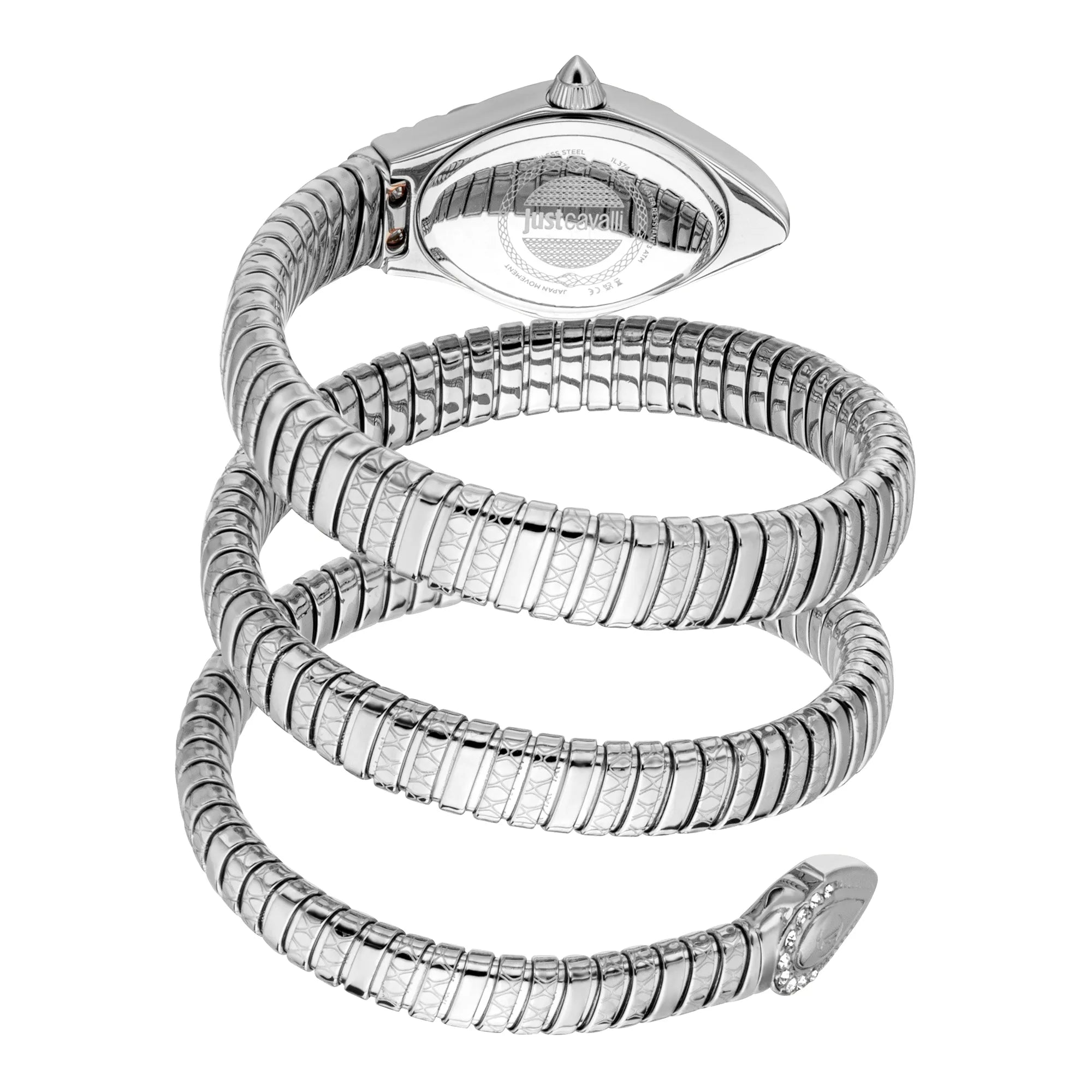 Just Cavalli Signature Snake Aurela Silver image 1