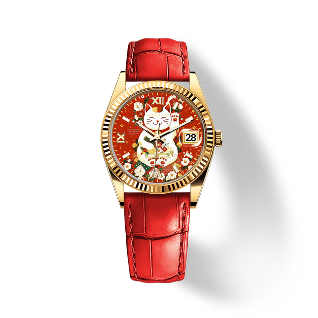 EONDATE CLASSIC LEATHER WATCH