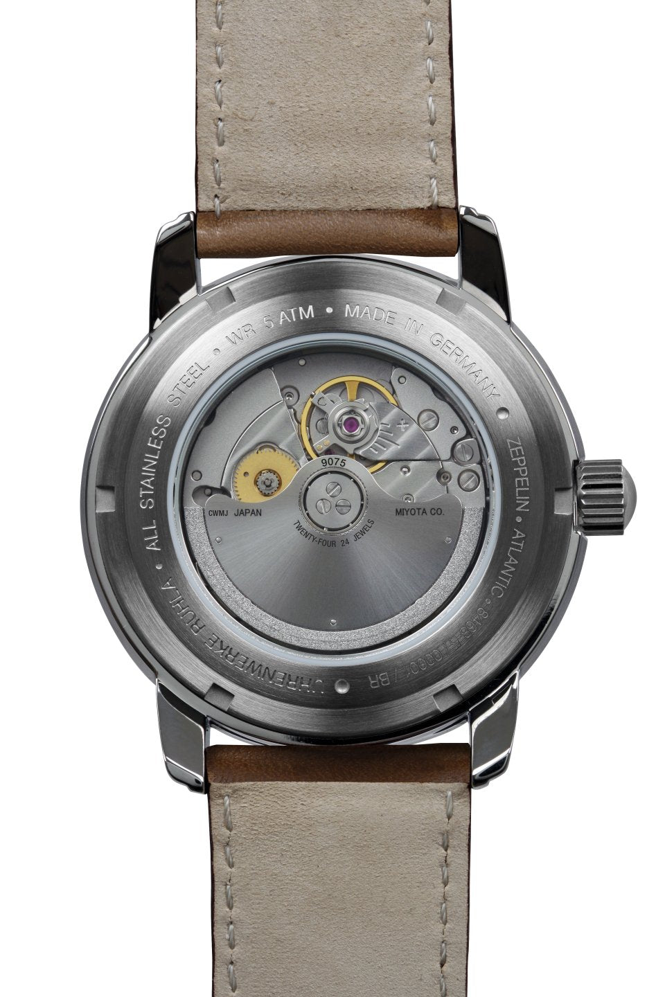 ZEPPELIN Atlantic Automatic GMT Date Watch Night Glow 84685 image 3