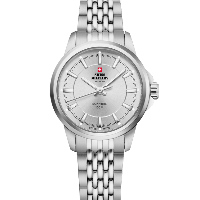 Swiss Military SM34105.02 – Classic Steel Watch for Women image 0
