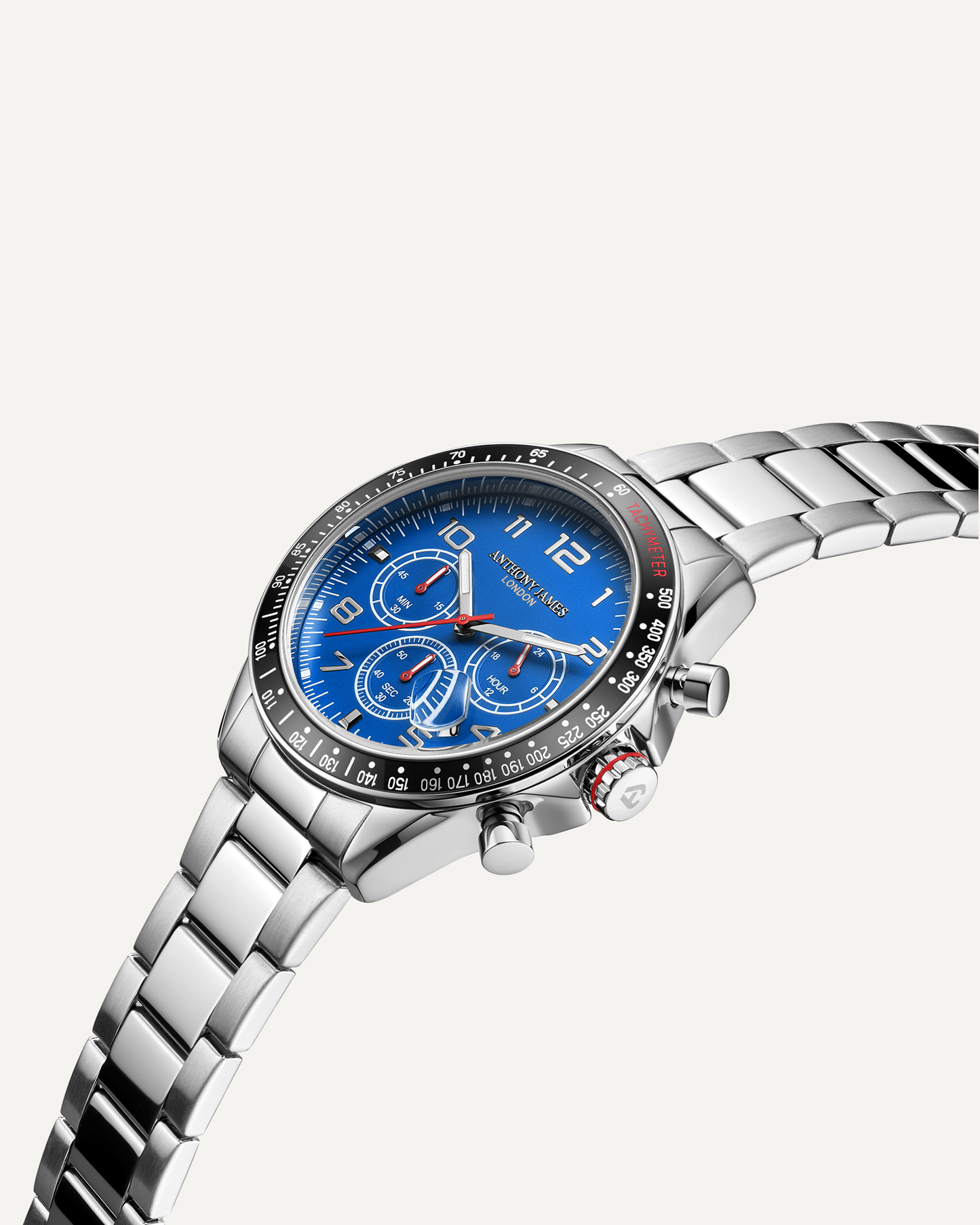 Tachymeter Chrono Steel Blue image 1