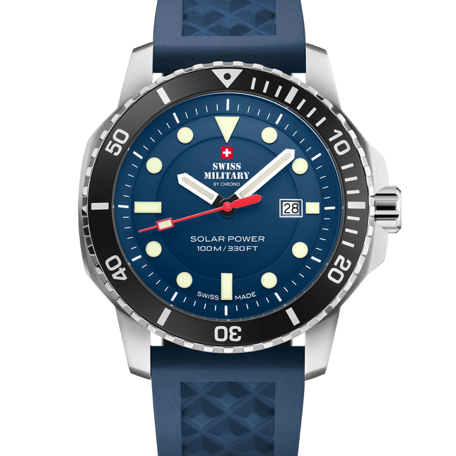 Swiss Military SMS34102.04-Swiss Solar Sports Watch Blue image 0