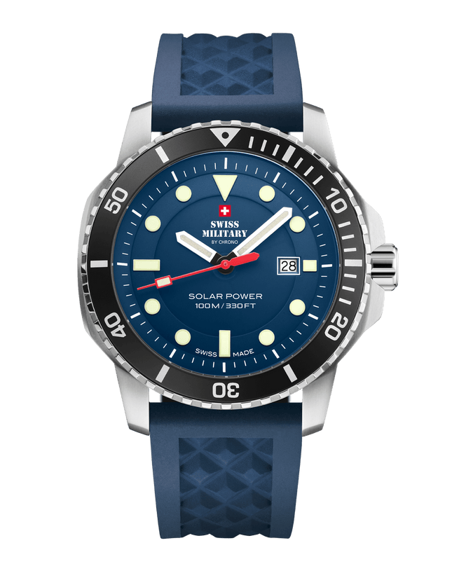 Swiss Military SMS34102.04-Swiss Solar Sports Watch Blue image 0