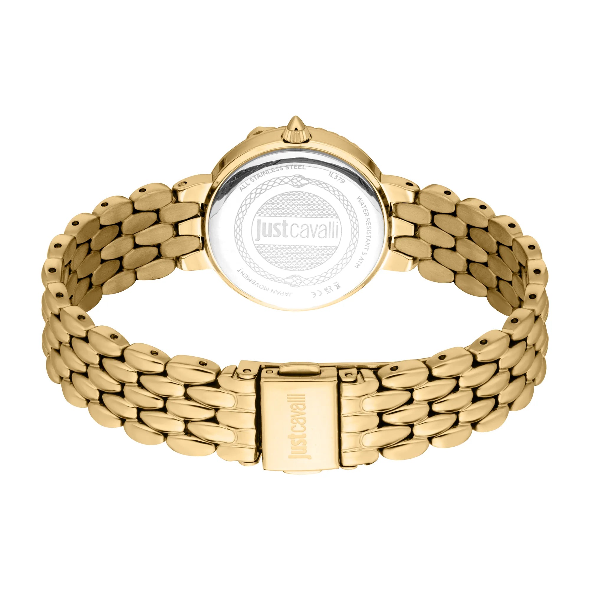 Just Cavalli Animalier Rosa Snake Yellow Gold Green image 1