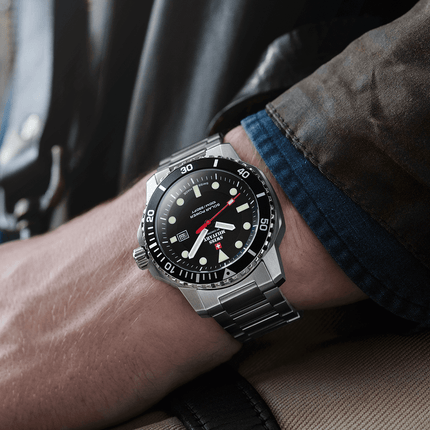 Swiss Military SMS34102.01-Swiss Solar Sports Watch Black Steel image 3
