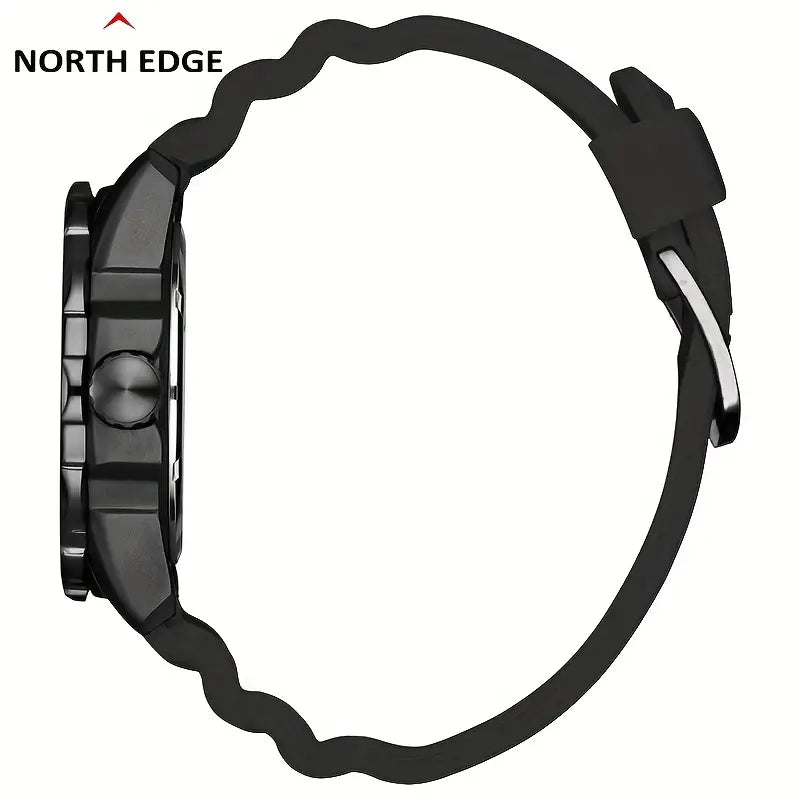 NORTH EDGE Tactical Evoque 2 Solar Drive Watch Black