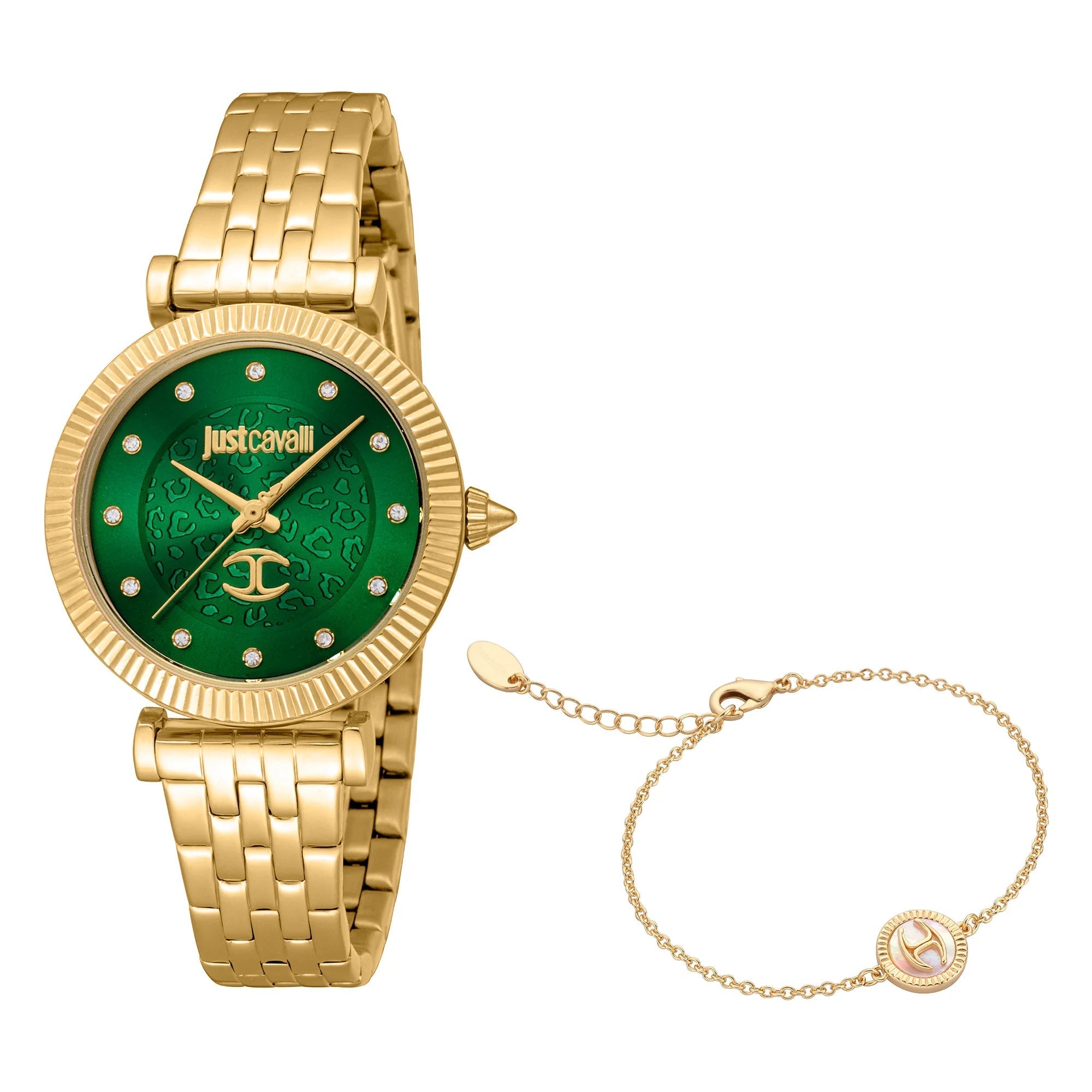 Just Cavalli SET Unleashed Yellow Gold Green image 0