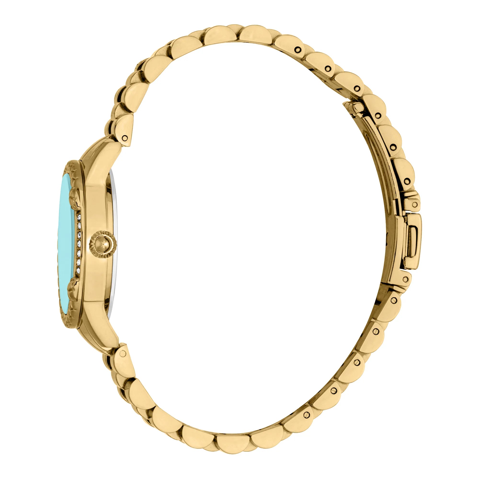 Just Cavalli Animalier Fiorenza Snake Yellow Gold Turquoise image 2