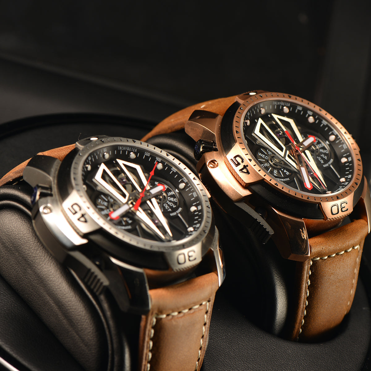 Reef Tiger Men's Aurora Concept II Skeleton Automatic Mechanical Watch image 3