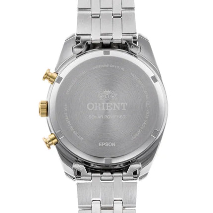 Orient Stretto Solar Chronograph Men's Watch RA-TX0302S10B