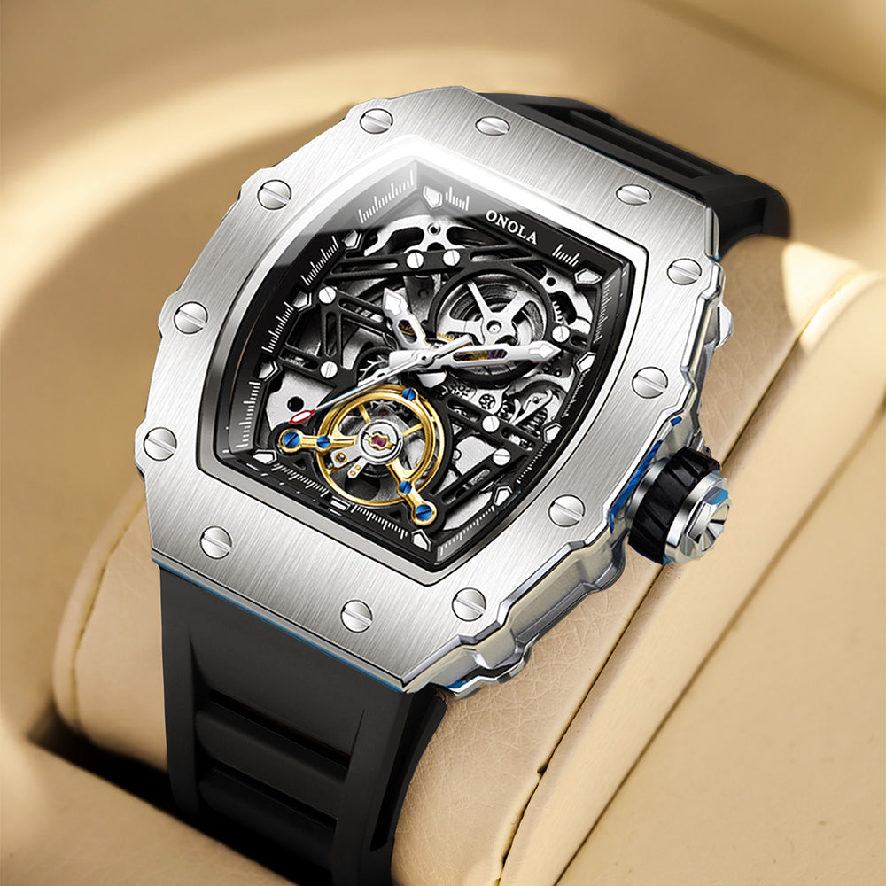 ONOLA Ankara Automatic Skeleton Watch image 10