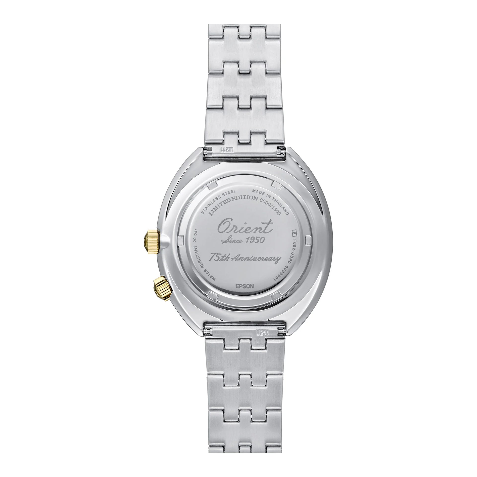 ORIENT Revival 75th Anniversary Limited Edition World Map Automatic Watch RA-AA0E08Y image 3