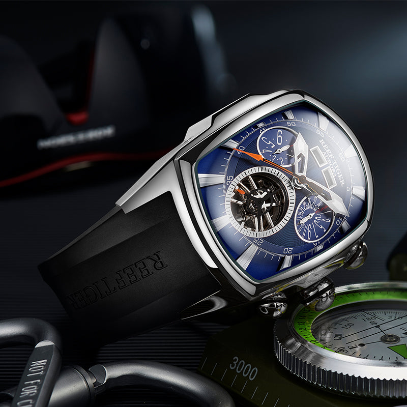 Reef Tiger Men's Aurora Tank II Sports Automatic Watch image 5