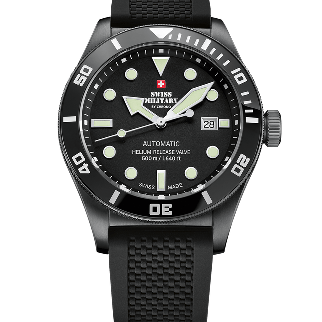 Swiss Military SMA34075.05 – Swiss Made Automatic Dive Watch 500M image 0