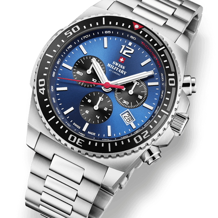 Swiss Military SM34093.02 – Sports Chronograph for Men image 1