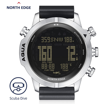 NORTH EDGE Tactical Aqua (Scuba Dive) Watch Black