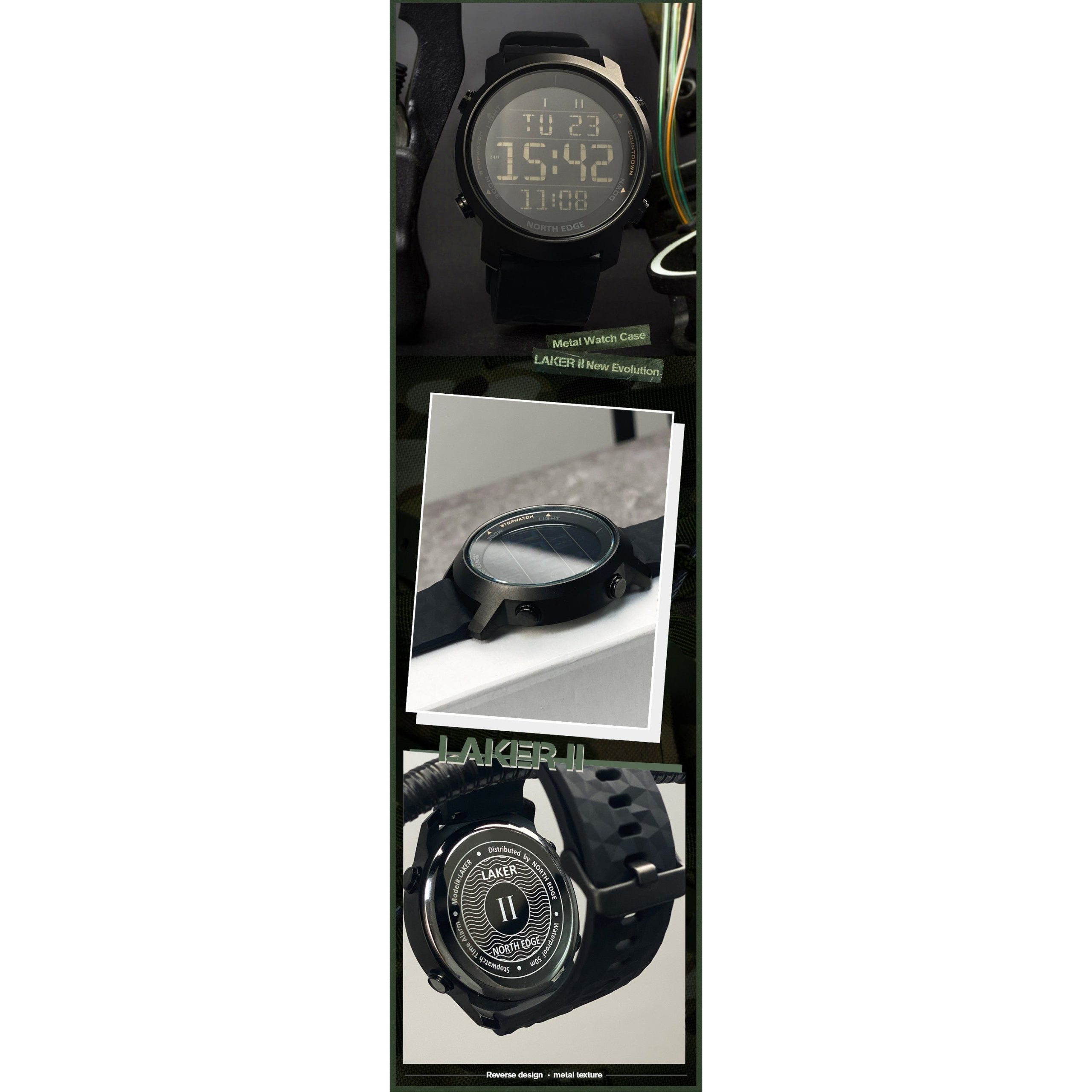 NORTH EDGE Tactical Laker II Watch image 13