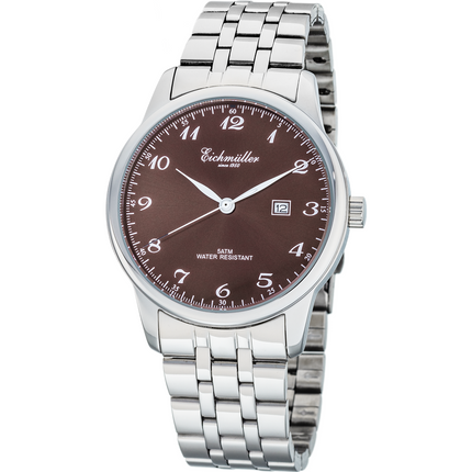 EICHMULLER since 1950 Traditional Eichmüller Steel Brown Watch image 0