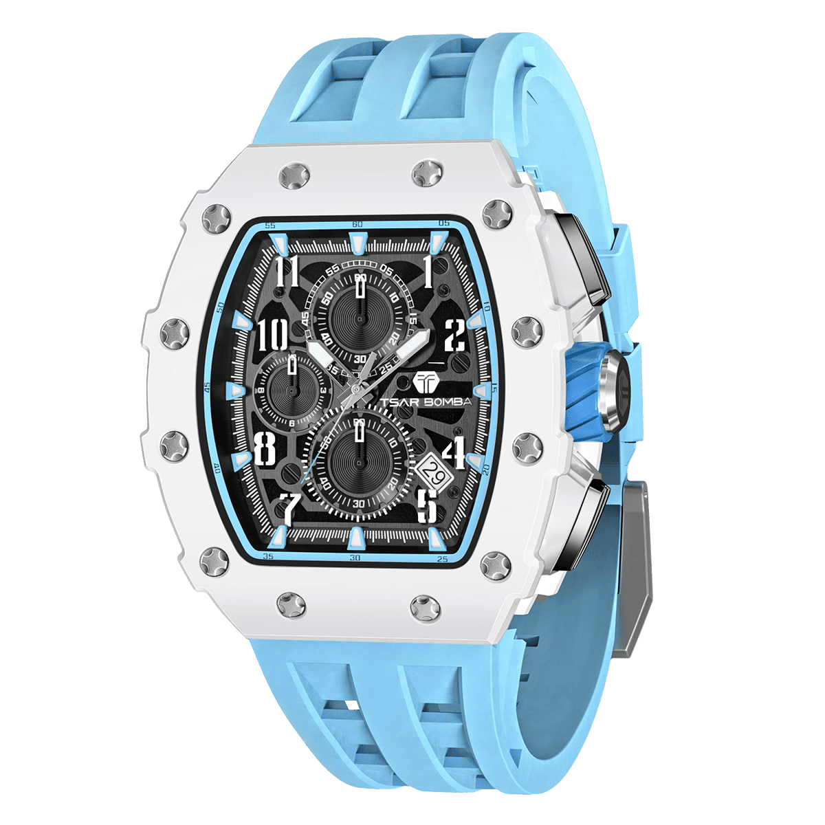 TSAR BOMBA Elemental– Bioceramic Date Quartz