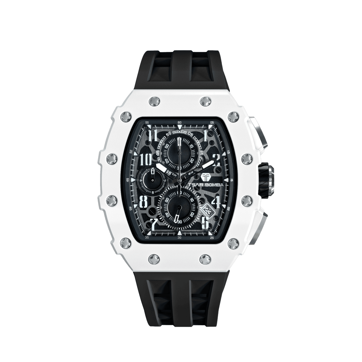 TSAR BOMBA Elemental– Bioceramic Date Quartz