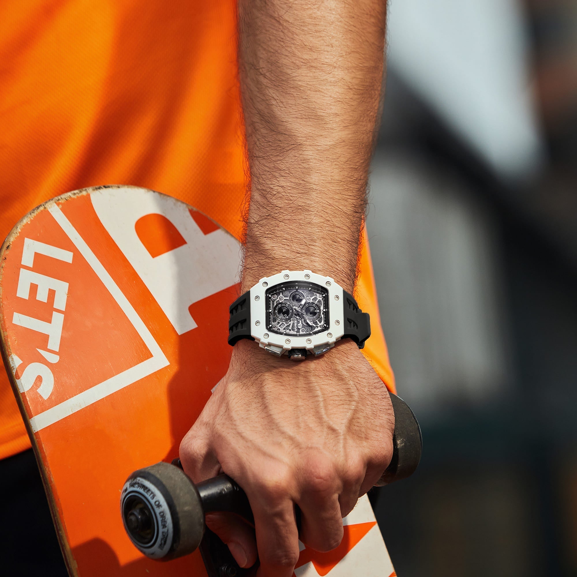 TSAR BOMBA Elemental– Bioceramic Date Quartz