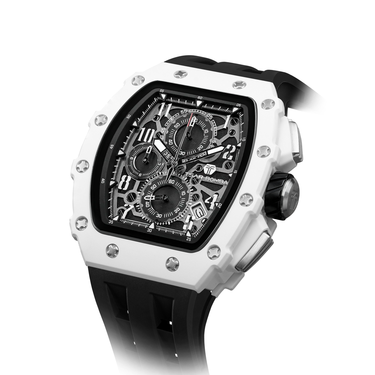 TSAR BOMBA Elemental– Bioceramic Date Quartz