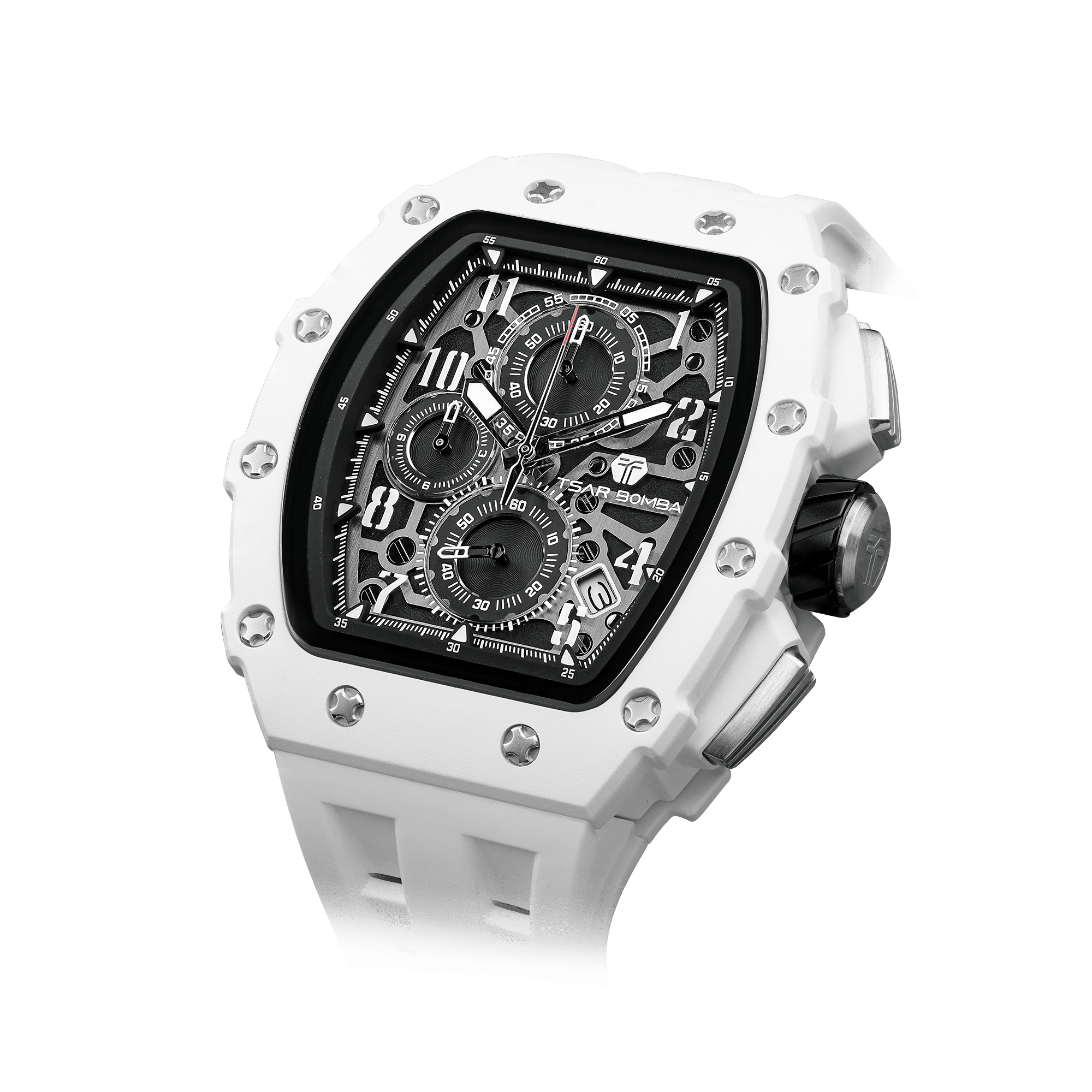 TSAR BOMBA Elemental– Bioceramic Date Quartz