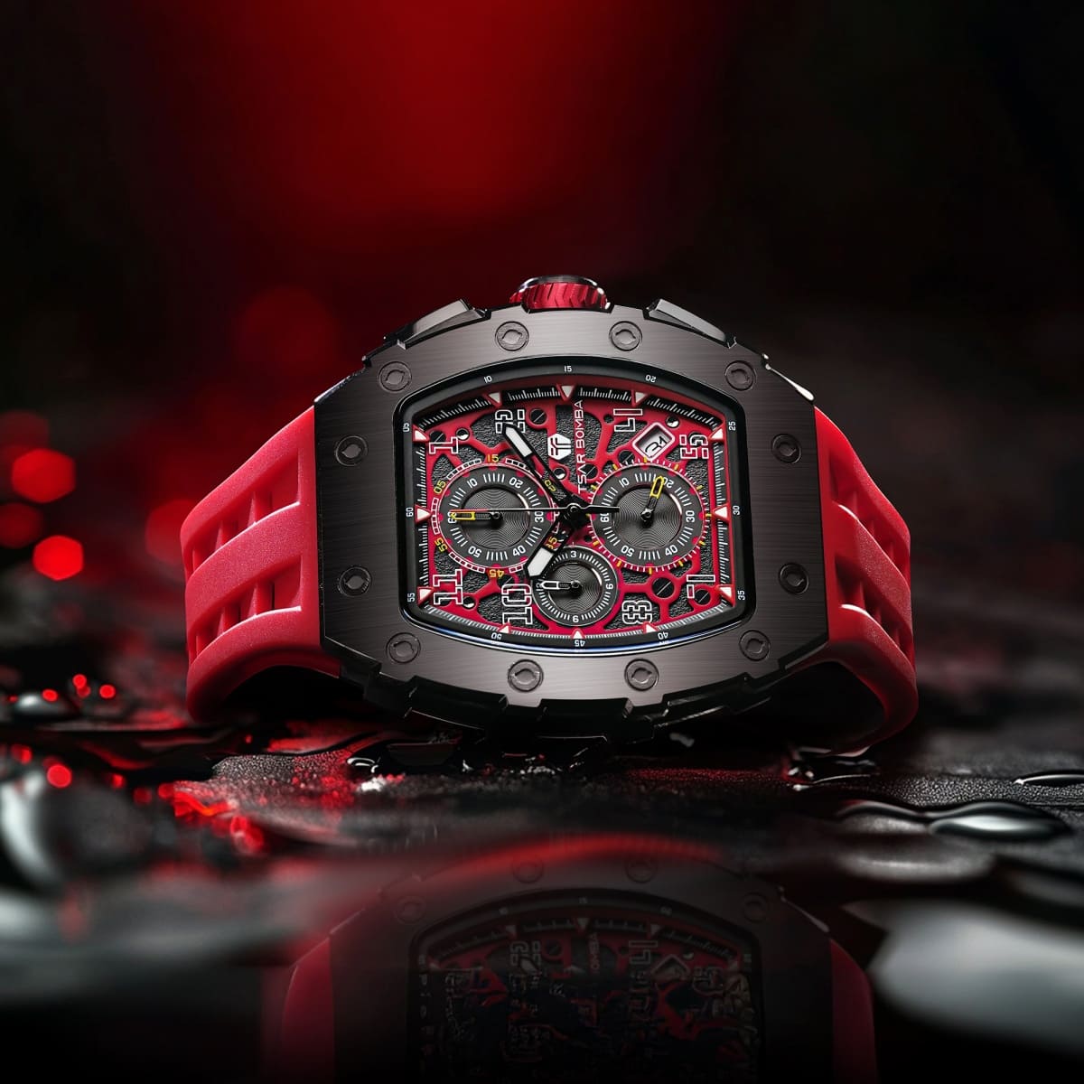 TSAR BOMBA Elemental-Calendar Version Quartz TB8204Q