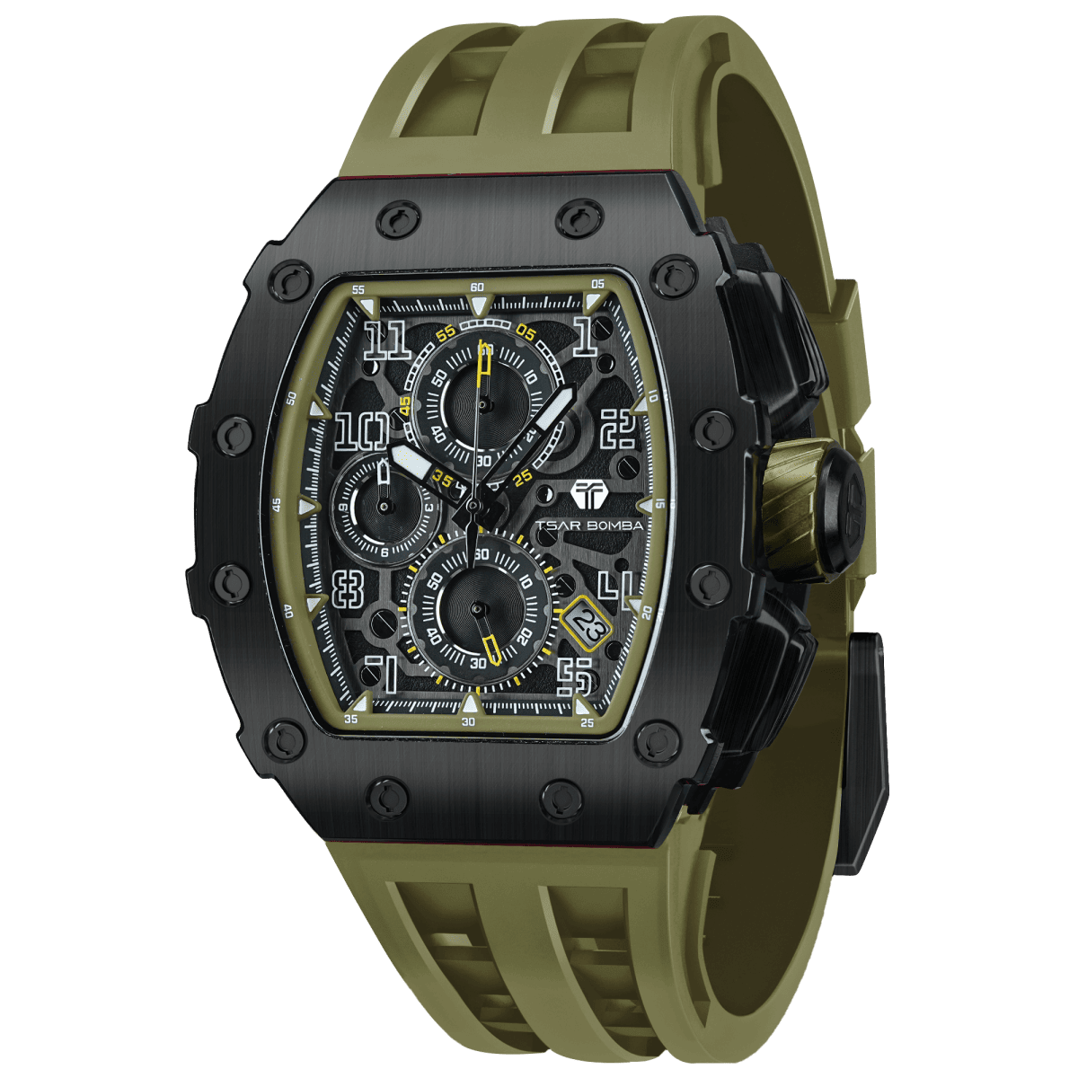 TSAR BOMBA Elemental-Calendar Version Quartz TB8204Q