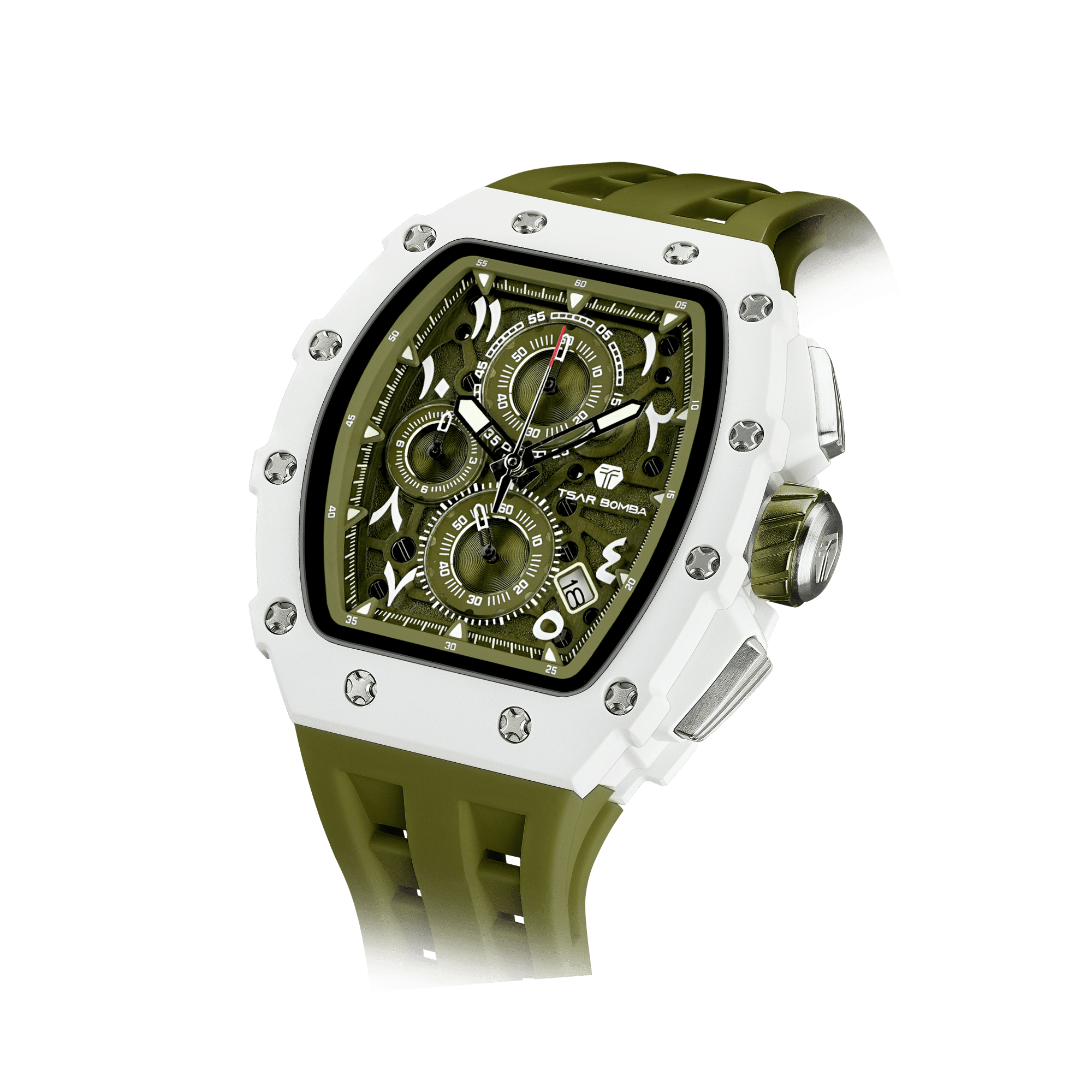 TSAR BOMBA Elemental– Bioceramic Date Quartz