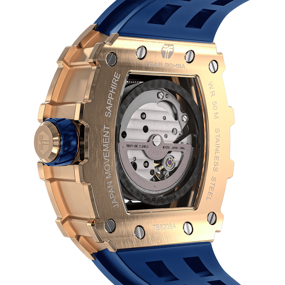 TSAR BOMBA Elemental-Automatic Watch TB8208A