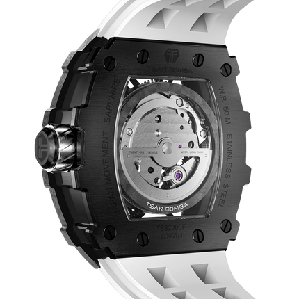 TSAR BOMBA Elemental-Carbon Fiber Automatic Watch TB8208CF