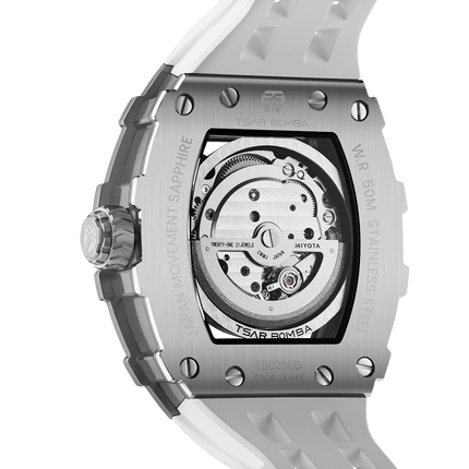 TSAR BOMBA Elemental-Cubic Zirconia Automatic Watch TB8208D