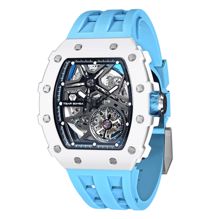 TSAR BOMBA Elemental-Ceramic Automatic Watch TB8209C