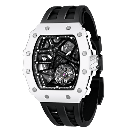 TSAR BOMBA Elemental-Ceramic Automatic Watch TB8209C