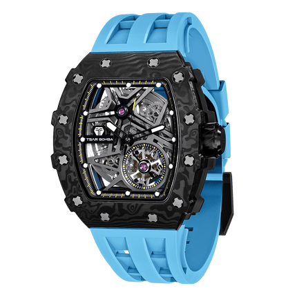 TSAR BOMBA Elemental-Carbon Fiber Automatic Watch TB8209CF