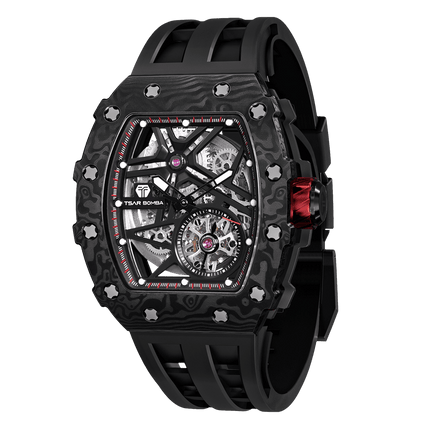 TSAR BOMBA Elemental-Carbon Fiber Automatic Watch TB8209CF