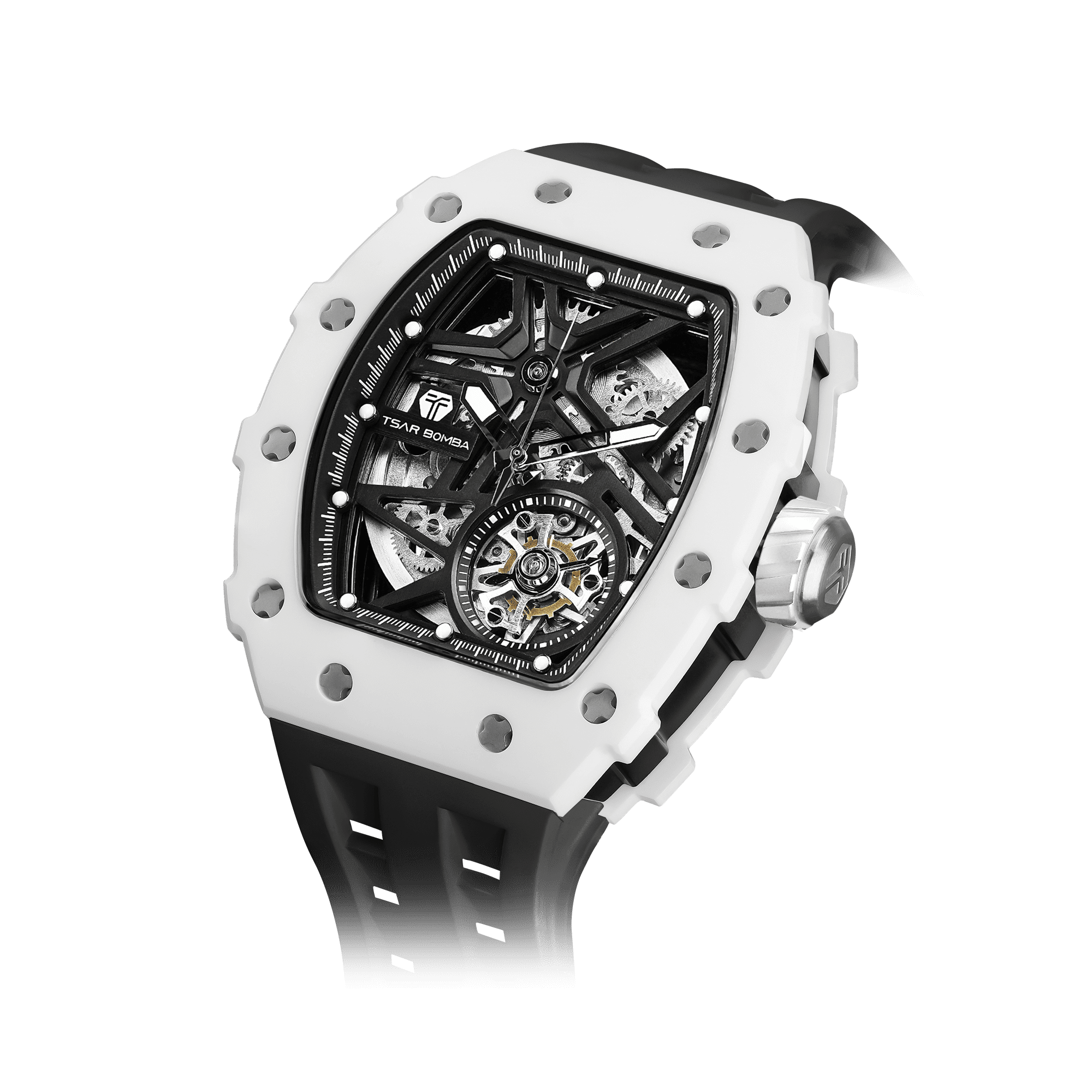 TSAR BOMBA Elemental-Ceramic Automatic Watch TB8209C