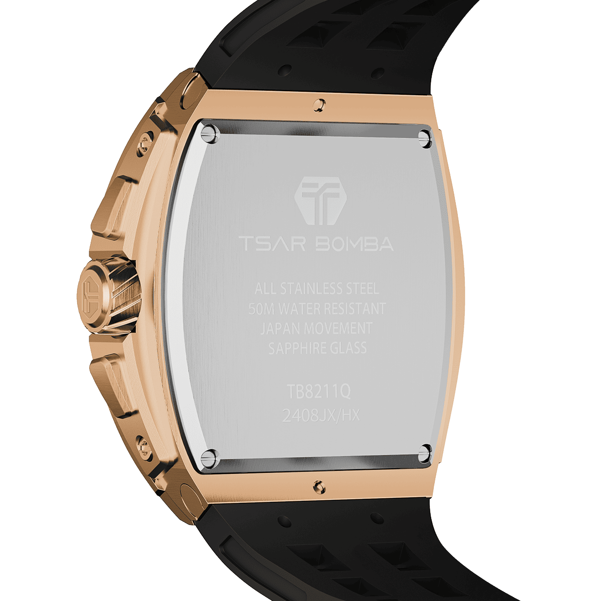 TSAR BOMBA Elemental-Quartz Watch TB8211Q